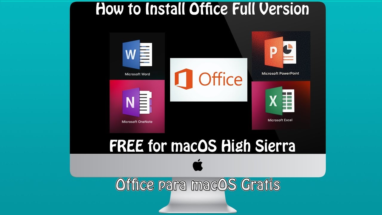 microsoft office for mac os sierra free download full version